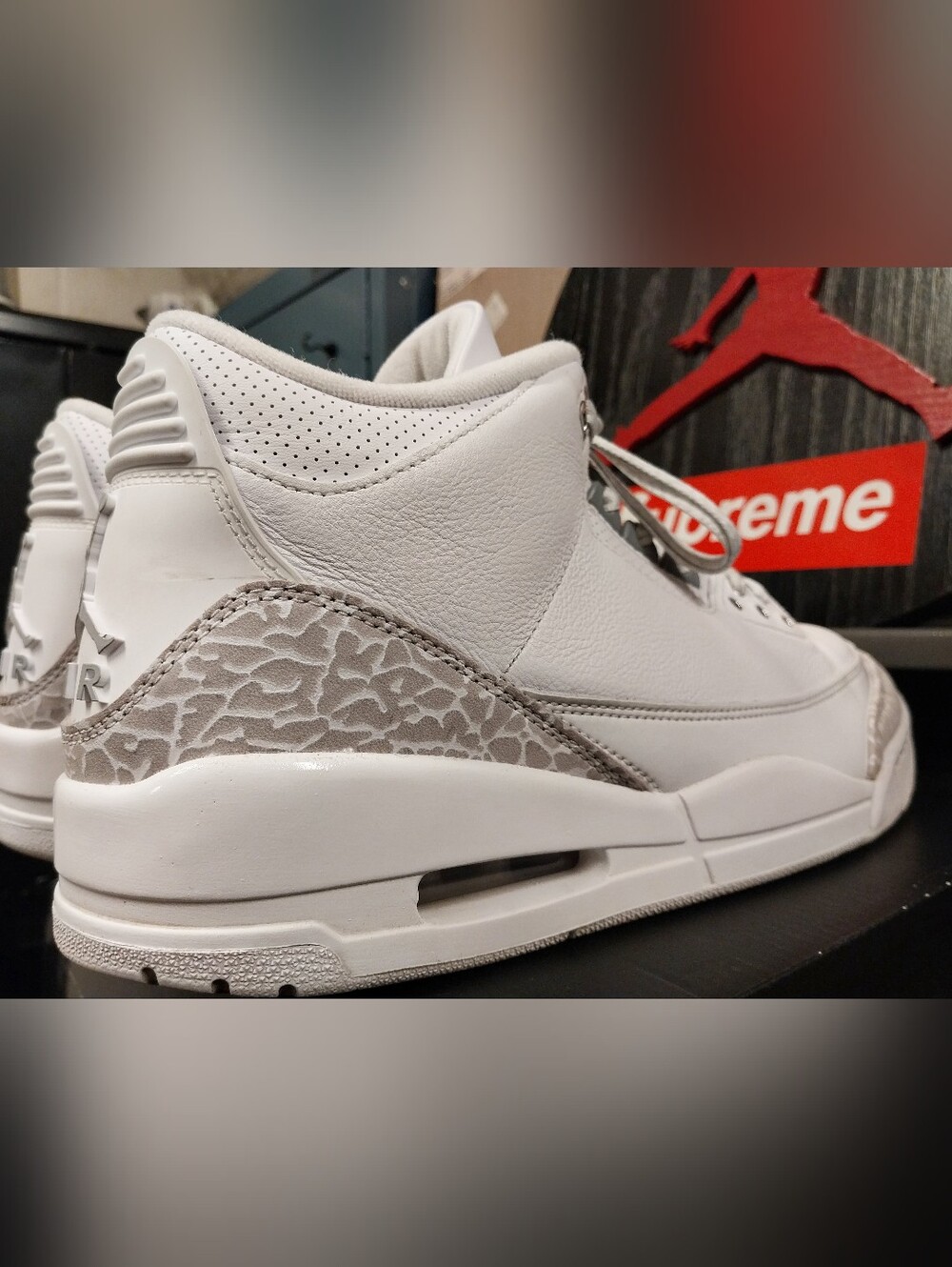 Retro Jordan 3 Cement Pure Money 2025 Release Size 13
